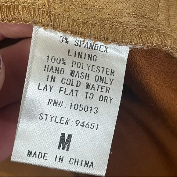 Savanna Jane Glory Days Embroidered Faux Suede Dress. Women’s size medium - Picture 10 of 11